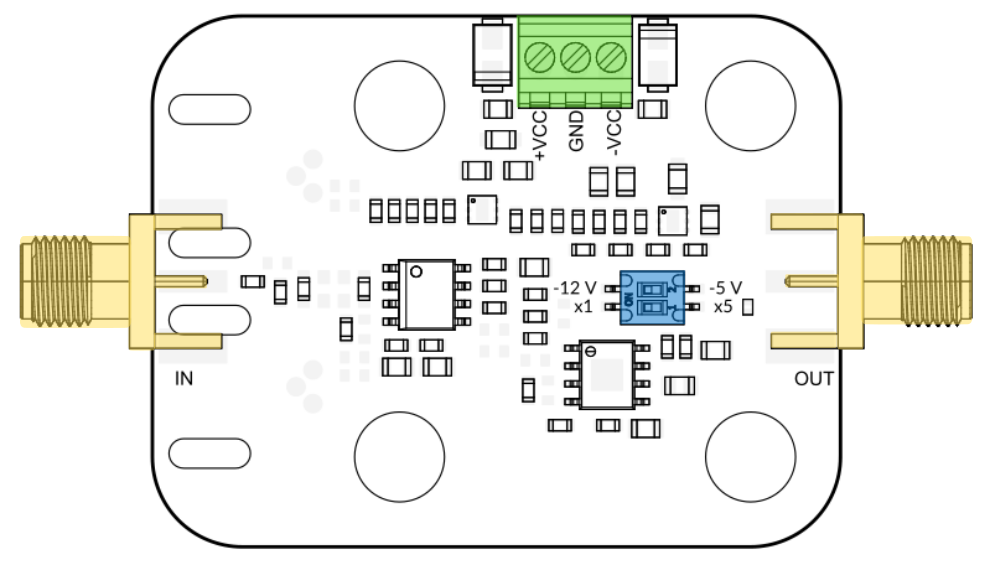 TIA100 Transimpedance amplifier user interface TIA100 Transimpedance amplifier user interface