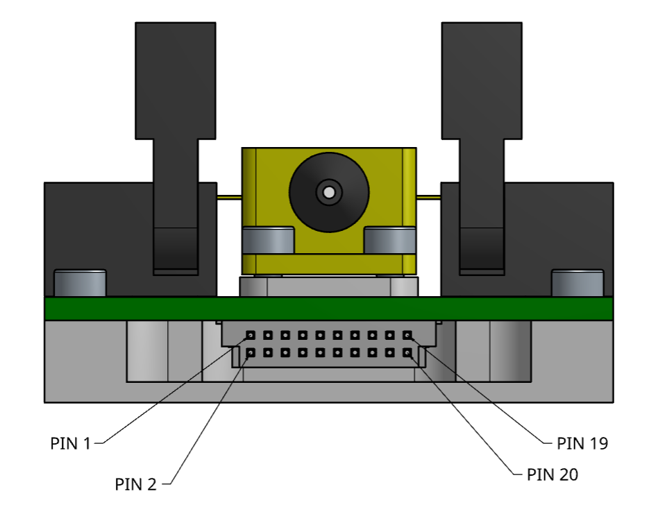 CTL300P High current laser diode controller connector pinout