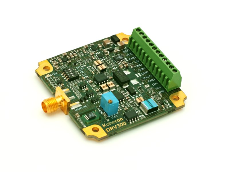 DRV300 Low noise cathode-grounded laser driver 